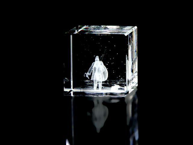 Crystal Santa Claus
