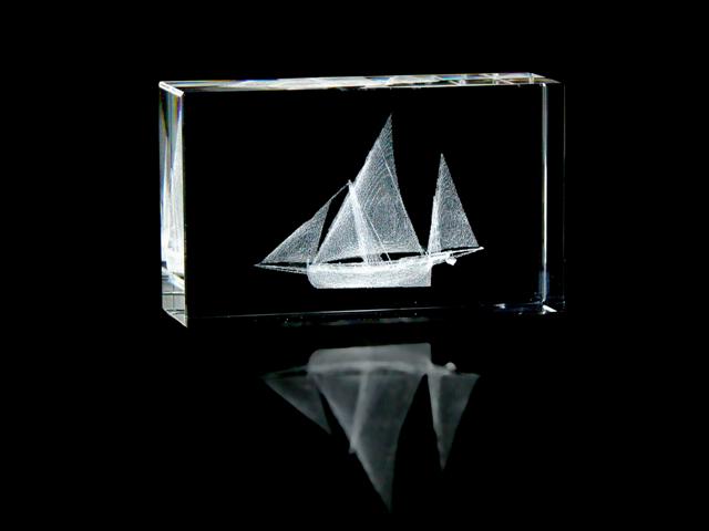 Crystal Sailboat